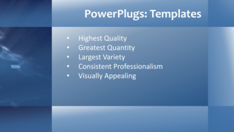 PPT Template - abstract, technology, corporate - Text Slide